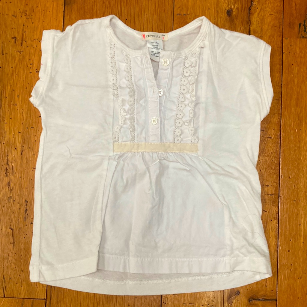 Button Front Crewcuts Tee